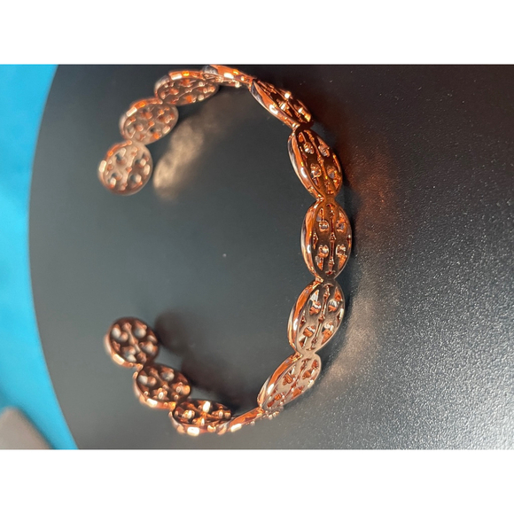 Tory Burch Bracelet One Size Rose Gold - Picture 1 of 4